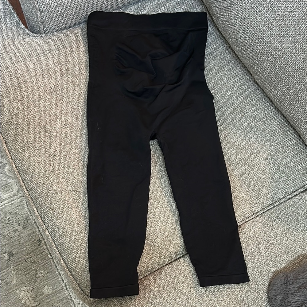 BLANQI Black Maternity Leggings Essential Bottoms
